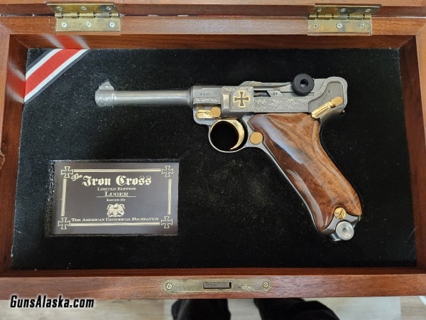 Luger P08 Iron Cross 9mm $5800