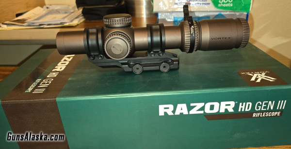 Vortex Razor HDGen III 1-10×24 LPVO