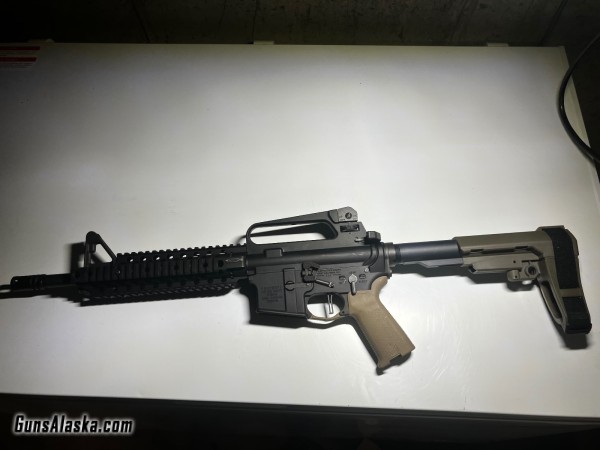 12.5” A2 Carry Handle Pistol