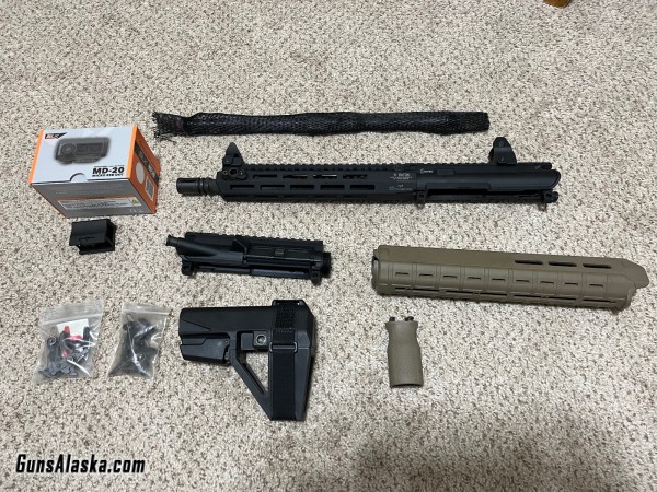 Ar-15 goodies, FA Binary, upper, optics