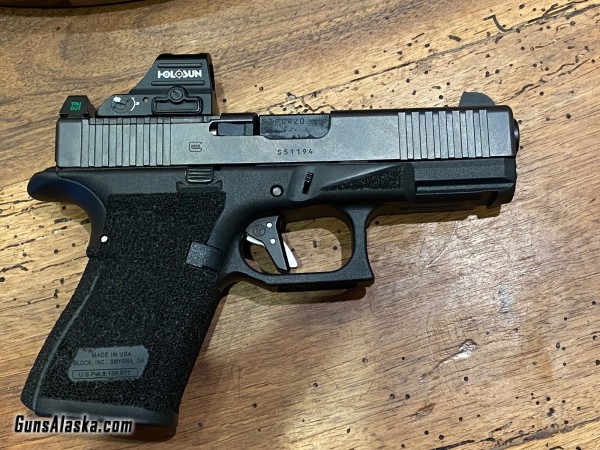FS/Trade Glock 19 Gen 5 Frame/3MOS Slide with Holosun, Timney Trigger, and More