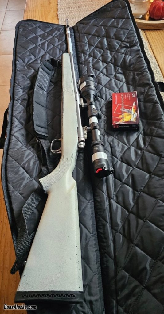 Savage 243 model 116 with Burris scope