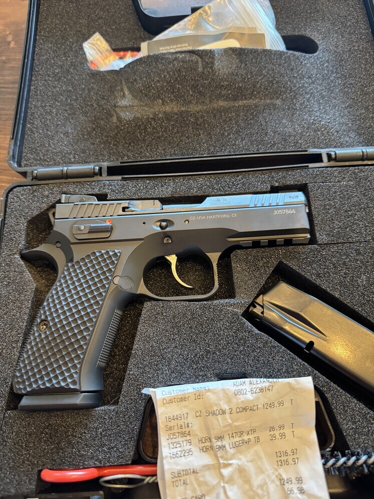 CZ Shadow 2 Compact 9mm - Semi-Auto Pistols for Sale in Alaska