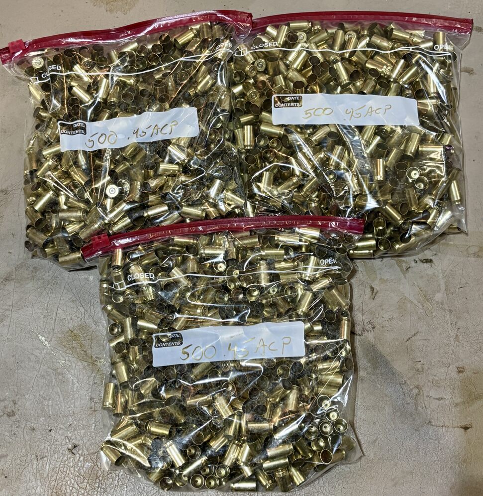 .45 ACP Brass - Rifles for Sale in Alaska