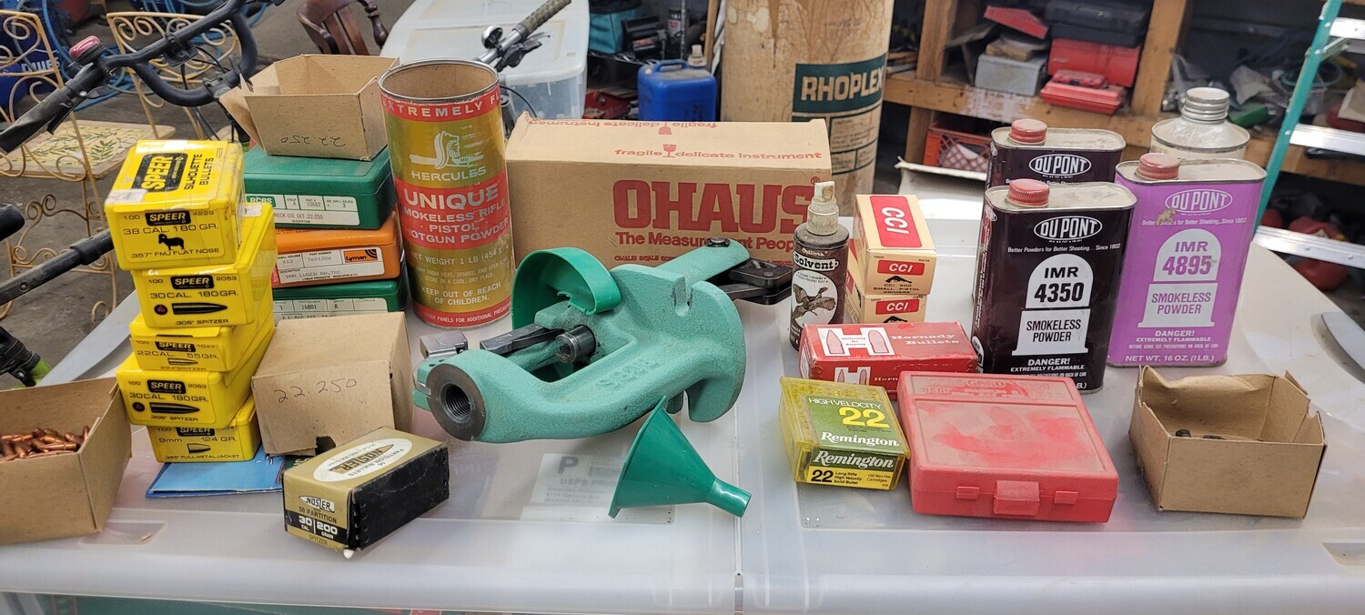 Reloading Equipment Package - Rifles for Sale in Alaska