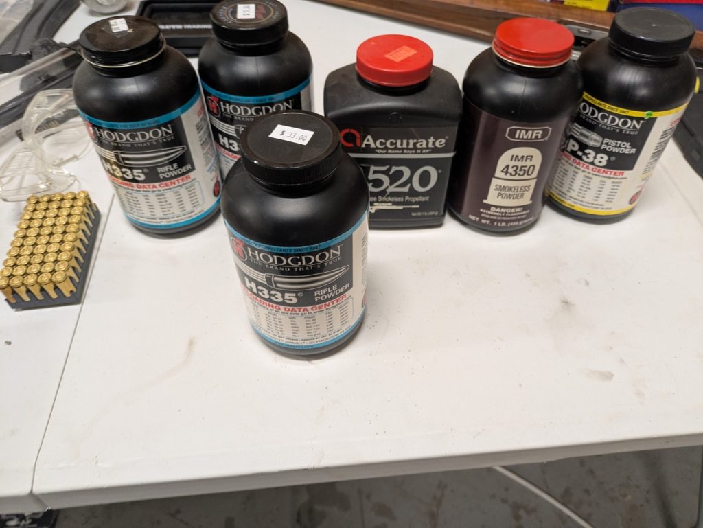 Reloading Powder Package